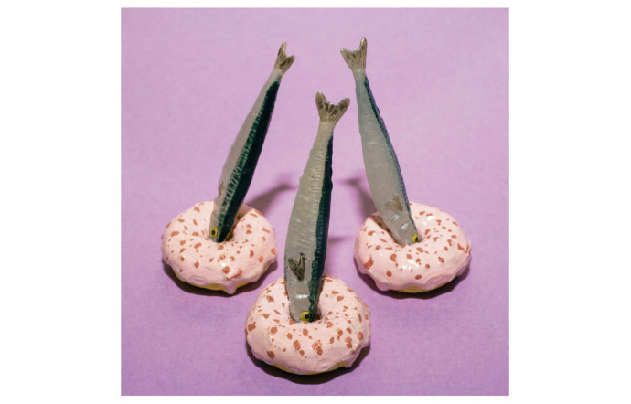 #fishy #donut #divers #thingsarequeer, 2015, Joseph Maida.