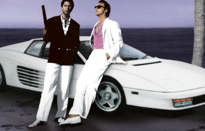 La Ferrari Testarossa de Crockett et Tubbs.