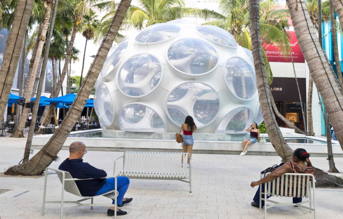 Le Centre Commercial Palm Court transformé par Sou Fujimoto.