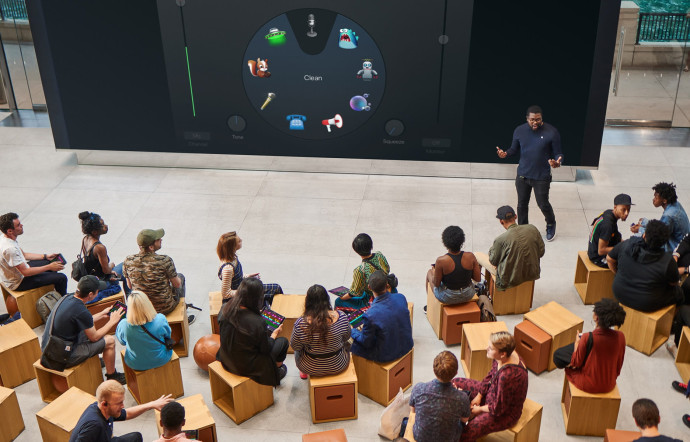 Fashion week : Apple met la mode au coeur de ses ateliers créatifs
