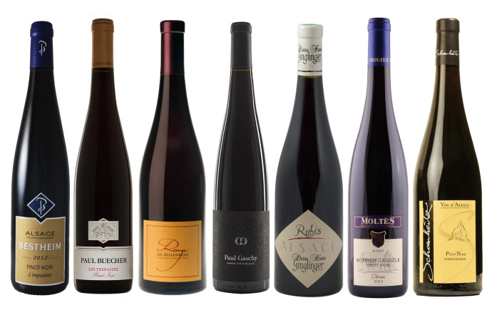 L’Alsace, l’autre patrie du pinot noir.