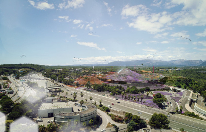 Diaporama : Ecotone, le campus imaginé par Jean Nouvel à Antibes