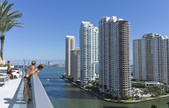 Dans le quartier de Brickell, la moitié des immeubles n’existaient pas il y a cinq ans.