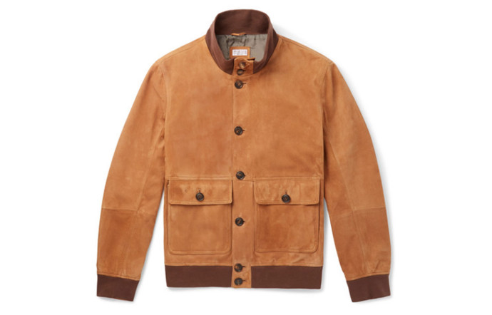 Blouson, Brunello Cucinelli sur Mr Porter, 4550 €.