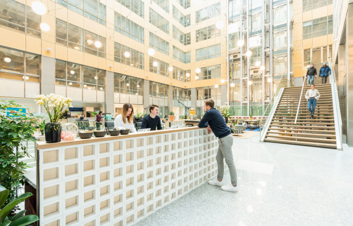 Diaporama : Wework ouvre son plus grand espace d’Europe à Paris