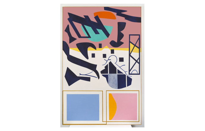 Squares, Shirley Jaffe, 2007.