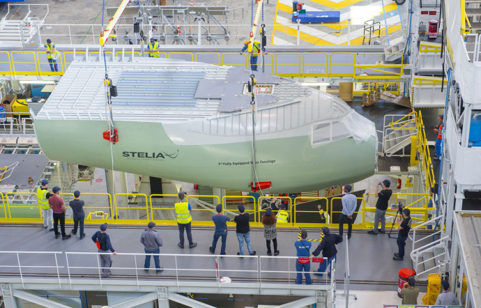 Le vol inaugural du supercargo a eu lieu le 19 juillet 2018.