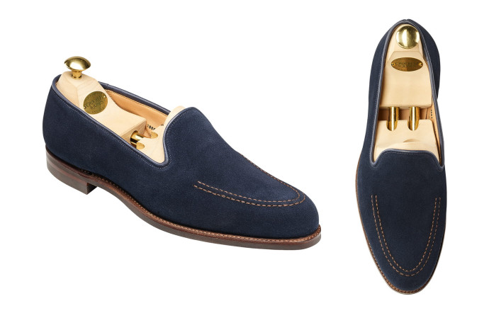 Pour le printemps 2019, la maison Crockett & Jones propose une nouvelle version du mocassin Camden.