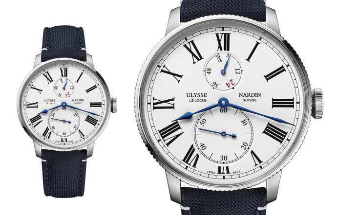 Marine Torpilleur US Navy, boîtier 44 mm en acier, calibre UN‑118 automatique.