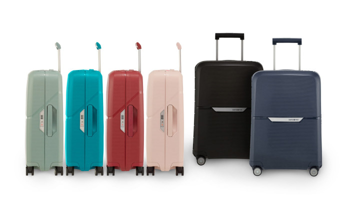 La collection Magnum, disponible au mois de mai. www.samsonite.fr
