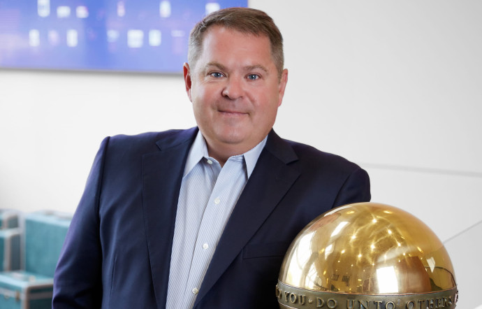 Kyle Gendreau, CEO de Samsonite depuis juillet 2018.