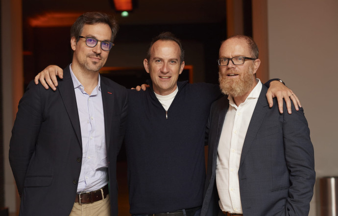 De gauche à droite : Olivier Cotinat, Julien Fayet et Jean-Claude Charlet.