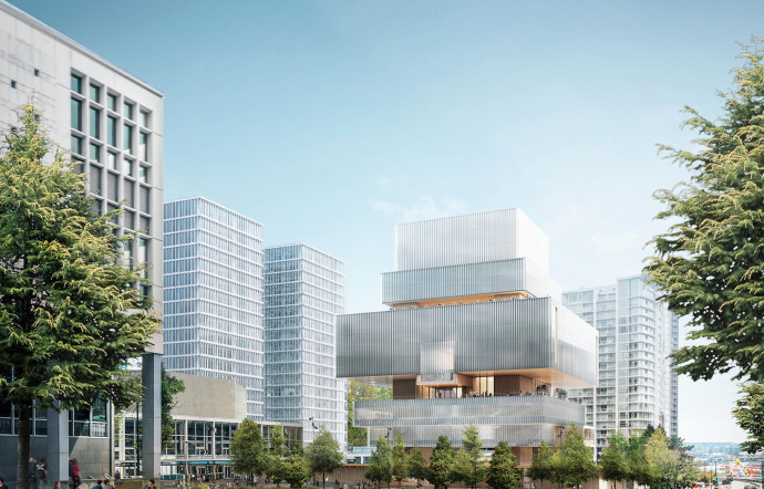 Le projet d’extension de la Vancouver Art Gallery, à Vancouver.