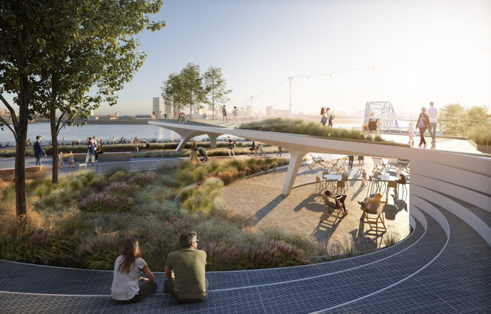 Diller Scofidio + Renfro a travaillé en collaboration avec le studio Neiheiser Argyros.