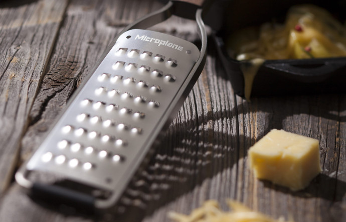 Master, Microplane zesteur, 34,95 €, les autres râpes, 39,95 €.