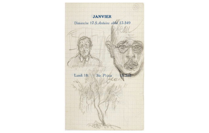 Agenda de 1932, Pierre Bonnard.