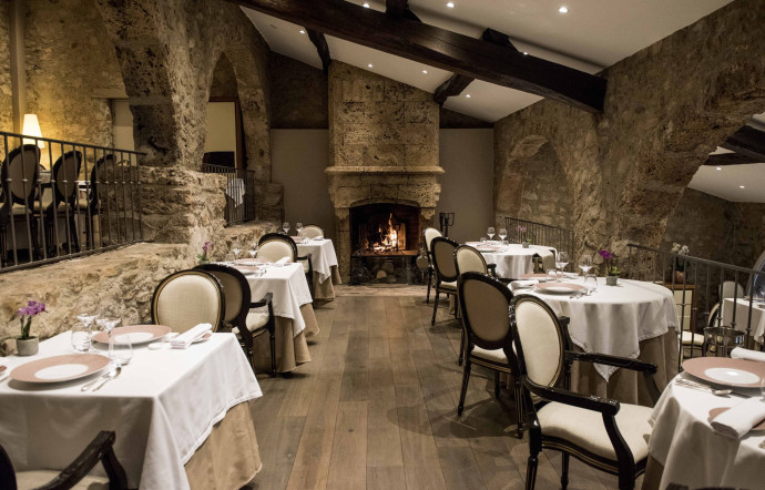Le Relais des Moines, aux Arcs dans le Var, une étoile Michelin.