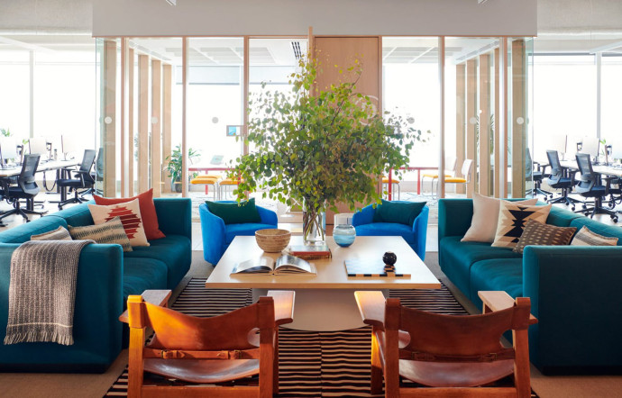 San Francisco : les nouveaux bureaux de WeWork par Adam Kimmel