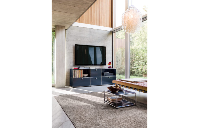 Design intemporel, style inimitable, possibilités infinies… les enfilades USM Haller s’intègrent parfaitement à tous les intérieurs.