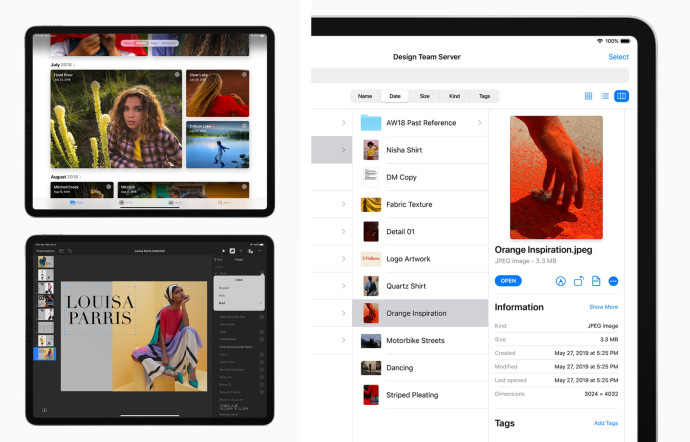 Avec iPadOS, il sera possible de déplacer et partager plus facilement ses dossiers.