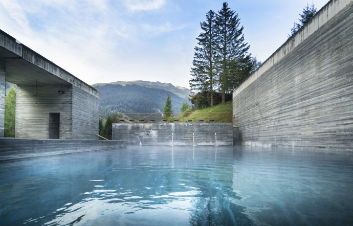 Peter Zumthor. Les thermes de Vals.