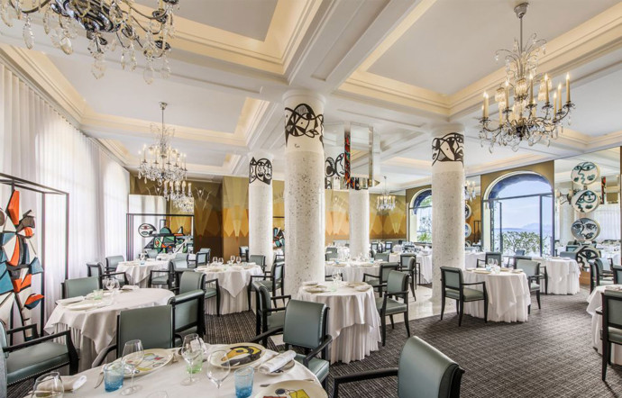 La Passagère, restaurant gastronomique de l’Hôtel Belles Rives.