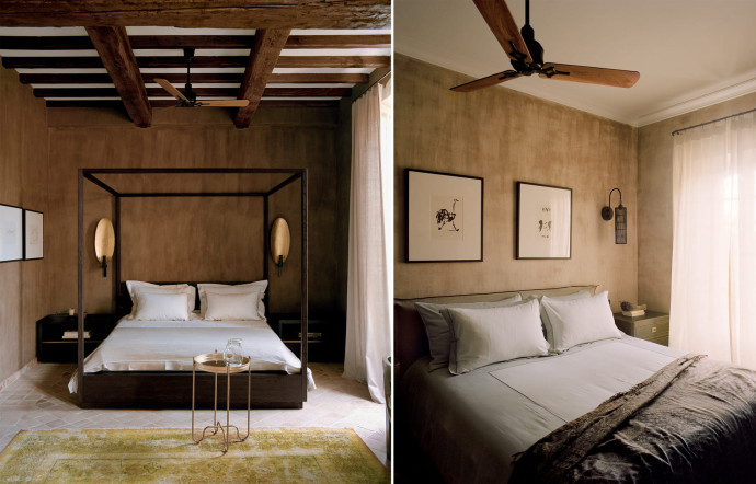 L’établissement abrite huit chambres spacieuses.
