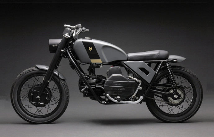  la Moto Guzzi VX Falcone du préparateur moto Stefano Venier