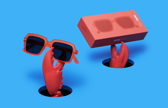 Lunettes L’Amiral Lobster, 45 €.