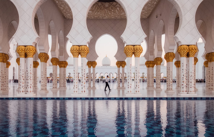 La Mosquée Cheikh Zayed, Abu Dhabi.