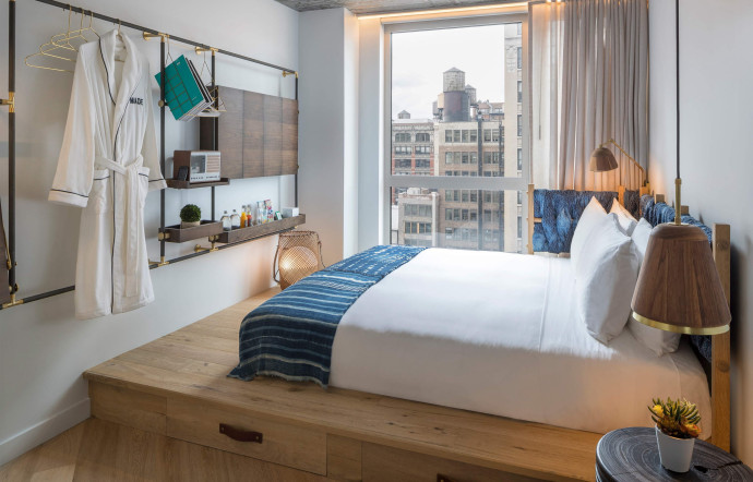 New York : 7 hôtels à Midtown – 44 W 29th Street. Tél. +1 (212) 213-4429.www.madehotels.com