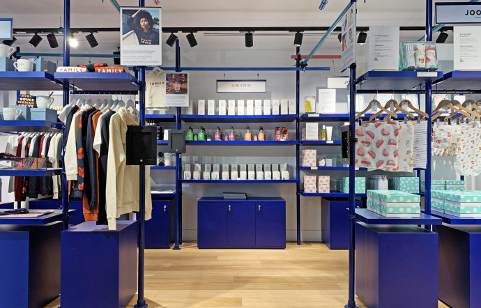 C’est Label Experience qui s’est occupé de l’architecture et de l’identité visuelle du concept-store.