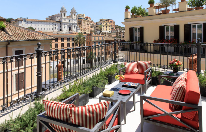 La Rocco Forte House de Rome est située près de la Place d’Espagne. Celle-ci servira de modèle pour les prochaines ouvertures des « maisons » du groupe.