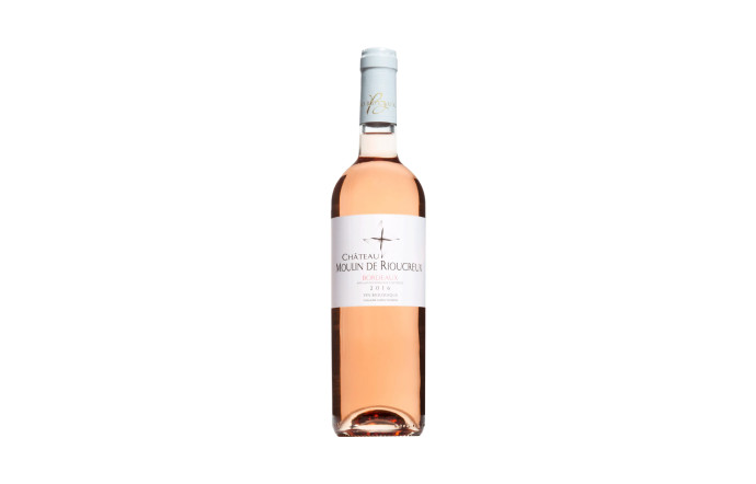 Château Moulin de Rioucreux AOC bordeaux rosé bio. www.vignobles-guerin.com