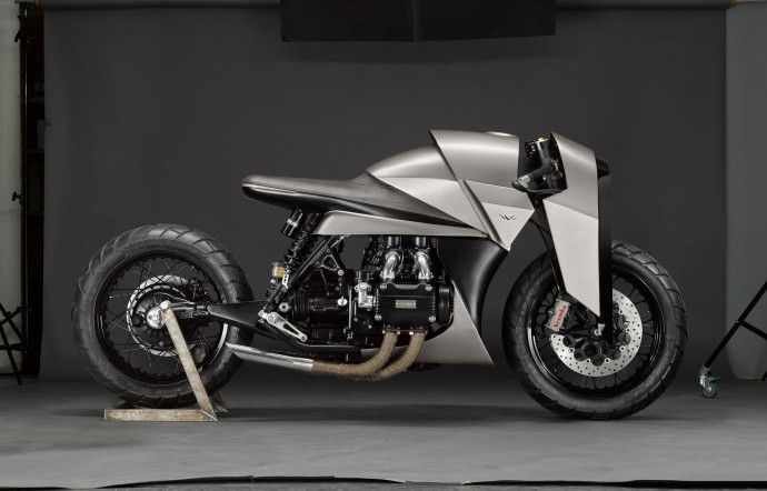 Kenzo : une moto custom « samouraï » signée Death Machines of London