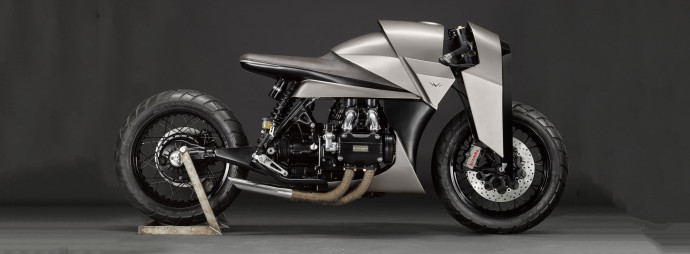 Kenzo : une moto custom « samouraï » signée Death Machines of London