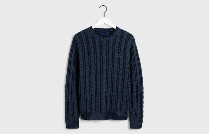 Rhabillés pour l’hiver, mode et accessoires – Gant, 199 €.