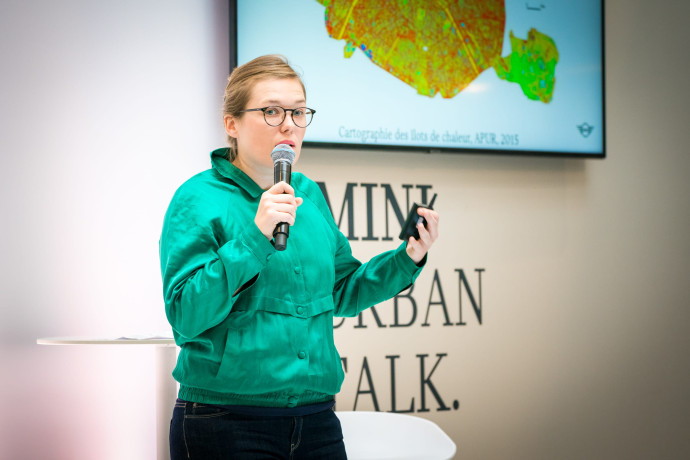 Isabelle Daëron, la conceptrice du projet Aéro-Seine