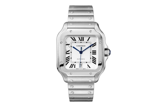 Cartier, 6 850 €. Montres – Shopping : Urban steel