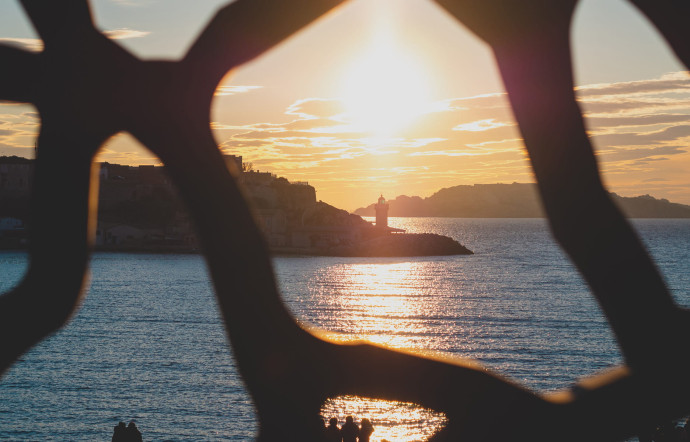 La vue depuis le Mucem.