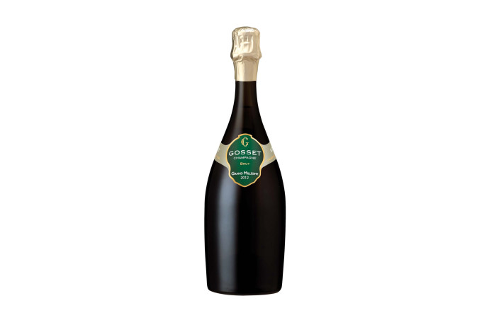 Gosset. Grand Millésime 2012. Prix : 57 €.