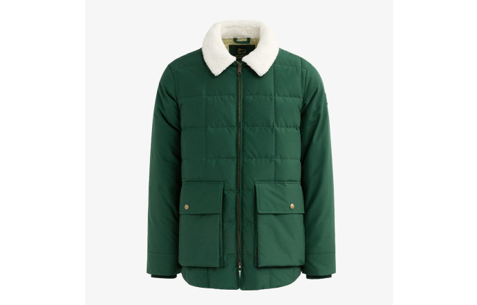 Rhabillés pour l’hiver, mode et accessoires – Woolrich x Aimé Leon Dore, 675 $.