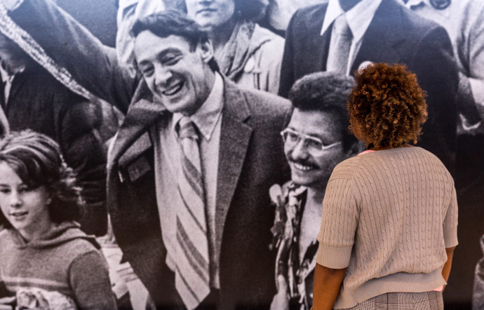 L’exposition Harvey Milk : Messenger of Hope.