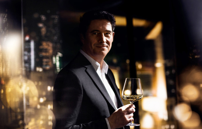 Benoît Gouez, chef de cave de la maison de champagne Moët & Chandon.