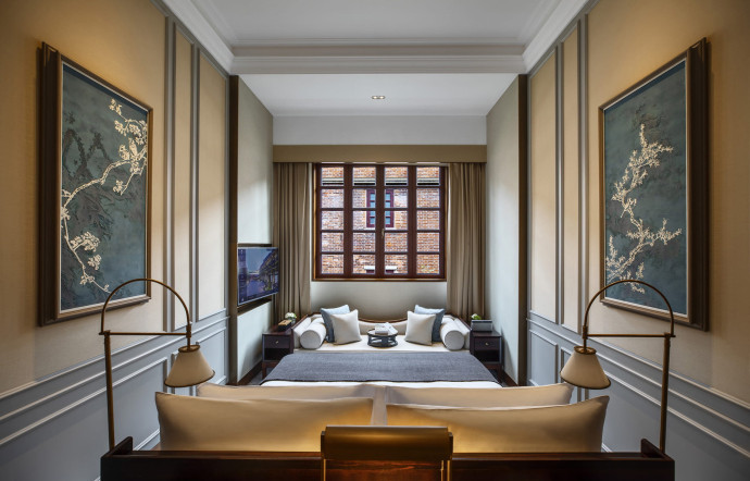 480 West Jianguo Road, Xuhui District. Tél. +86 21 5466 6688. www.capellahotels.com