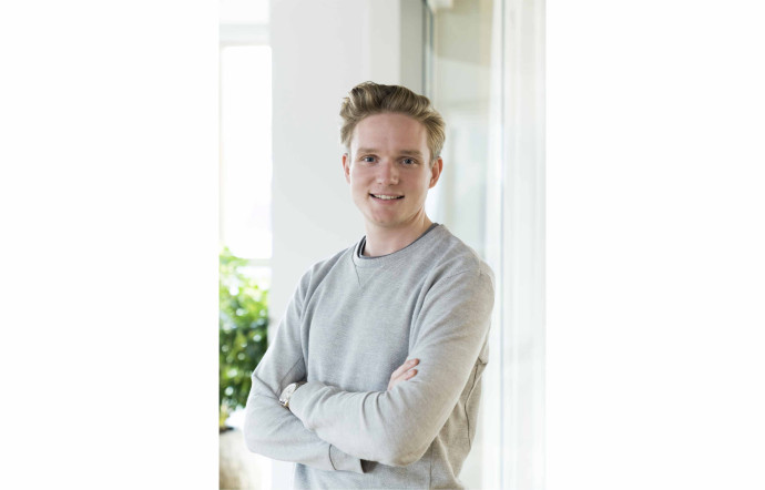 Peter Paul Van Voorst, fondateur de Skoon, propose de louer des batteries pour propulser les navires marchands.