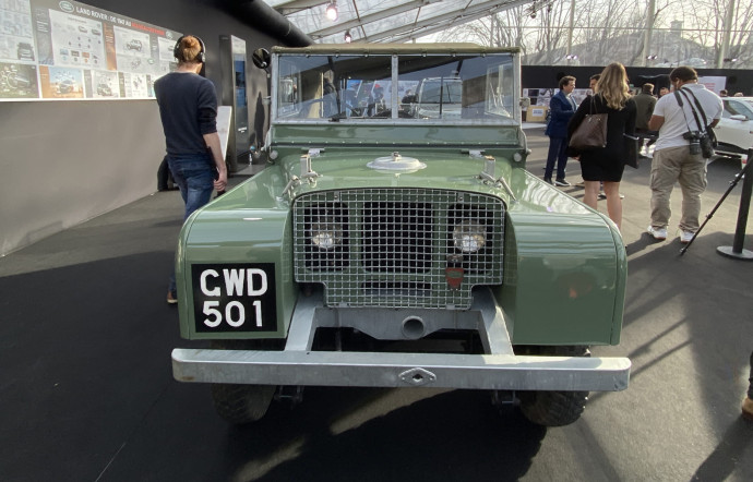 Le premier prototype du Defender (1947).