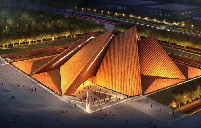Datong Art Museum, Datong. L’un des musées les plus attendus d’Asie.