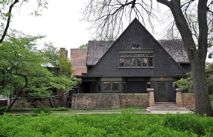 951 Chicago Avenue, Oak Park. Tél. +1 (312) 994-4000. www.flwright.org