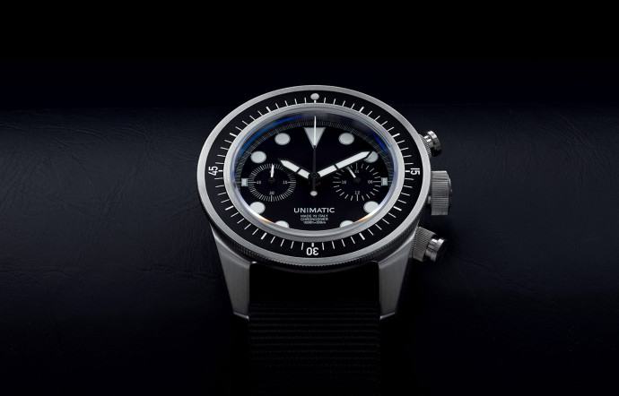 La montre Unimatic U3-F, de la gamme Modello Tre.